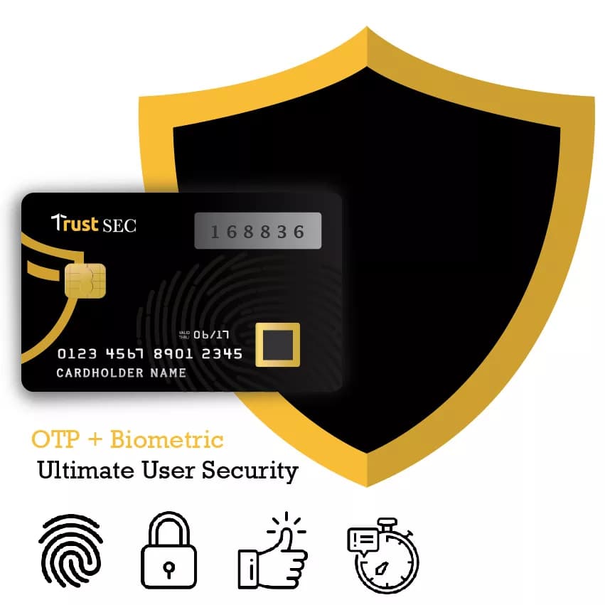Biometric OTP Smartcard
